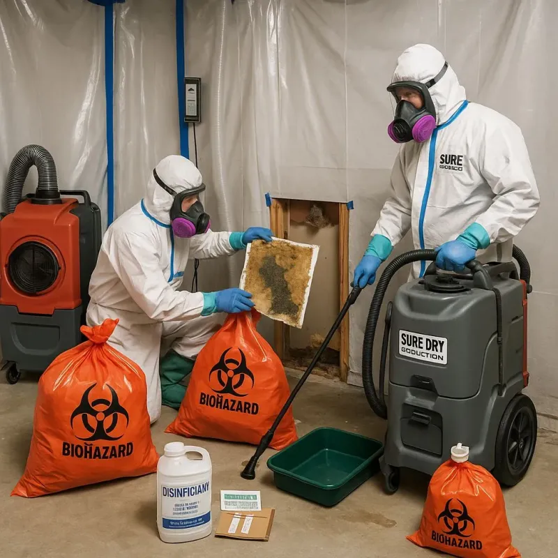Contaminated Water Handling Protocols process in Walsh County, ND